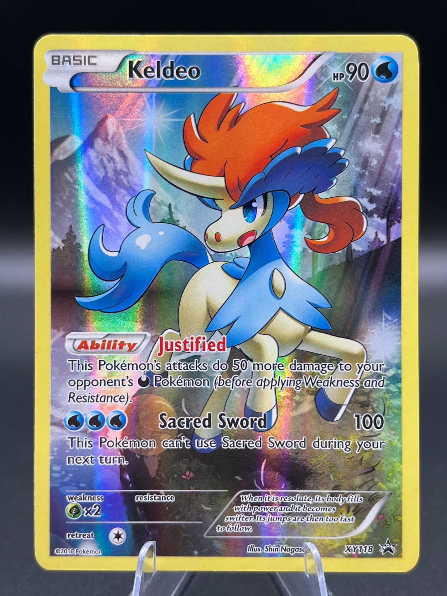 Pokémon TCG: 2016 Keldeo XY118 - XY Promo