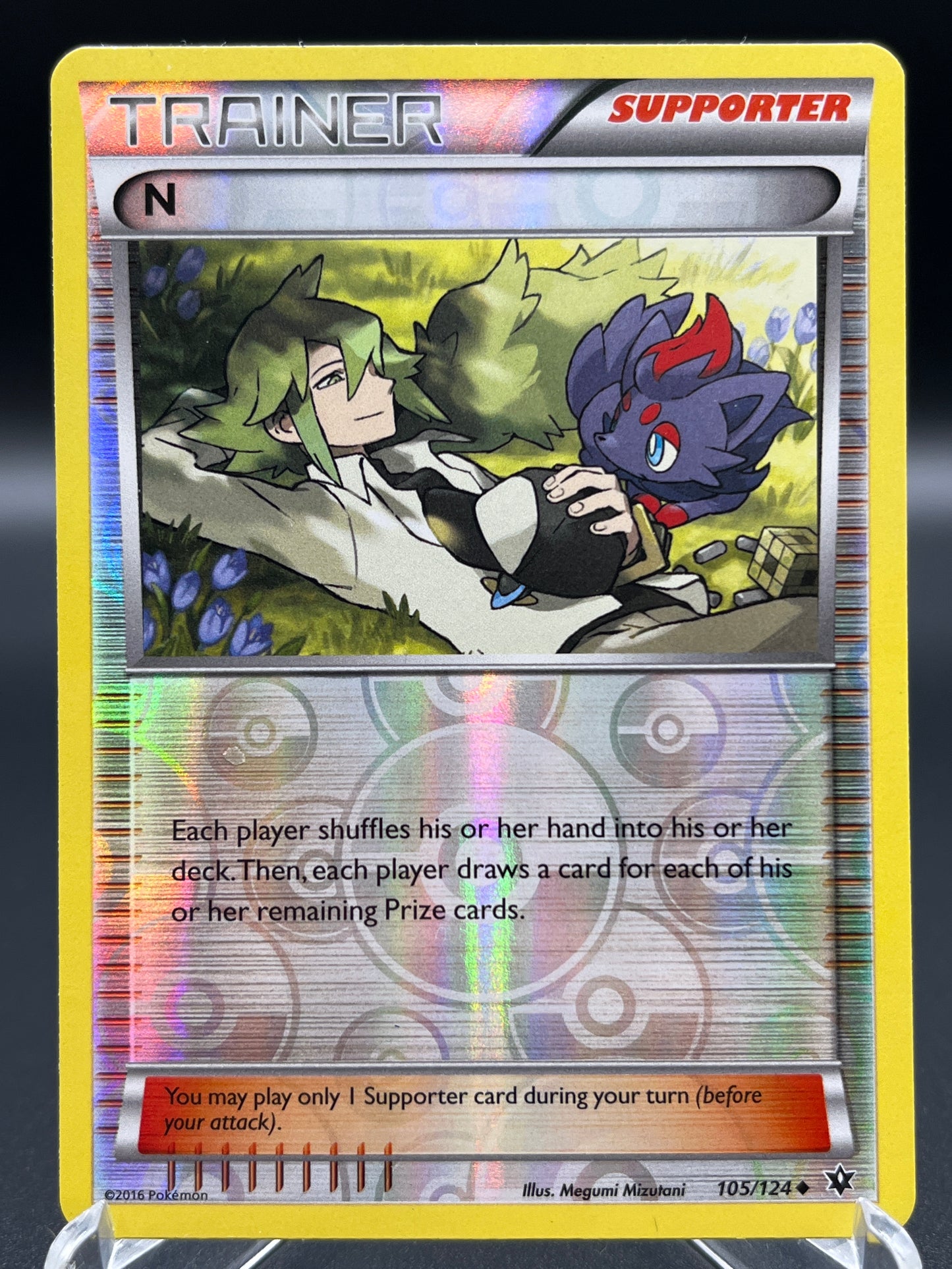 Pokémon TCG: 2016 N (Supporter) 105/124 - XY: Fates Collide