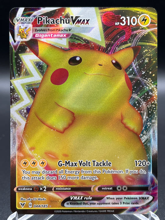 Pokémon TCG: 2020 Pikachu VMAX - 044/185 - SWSH: Vivid Voltage