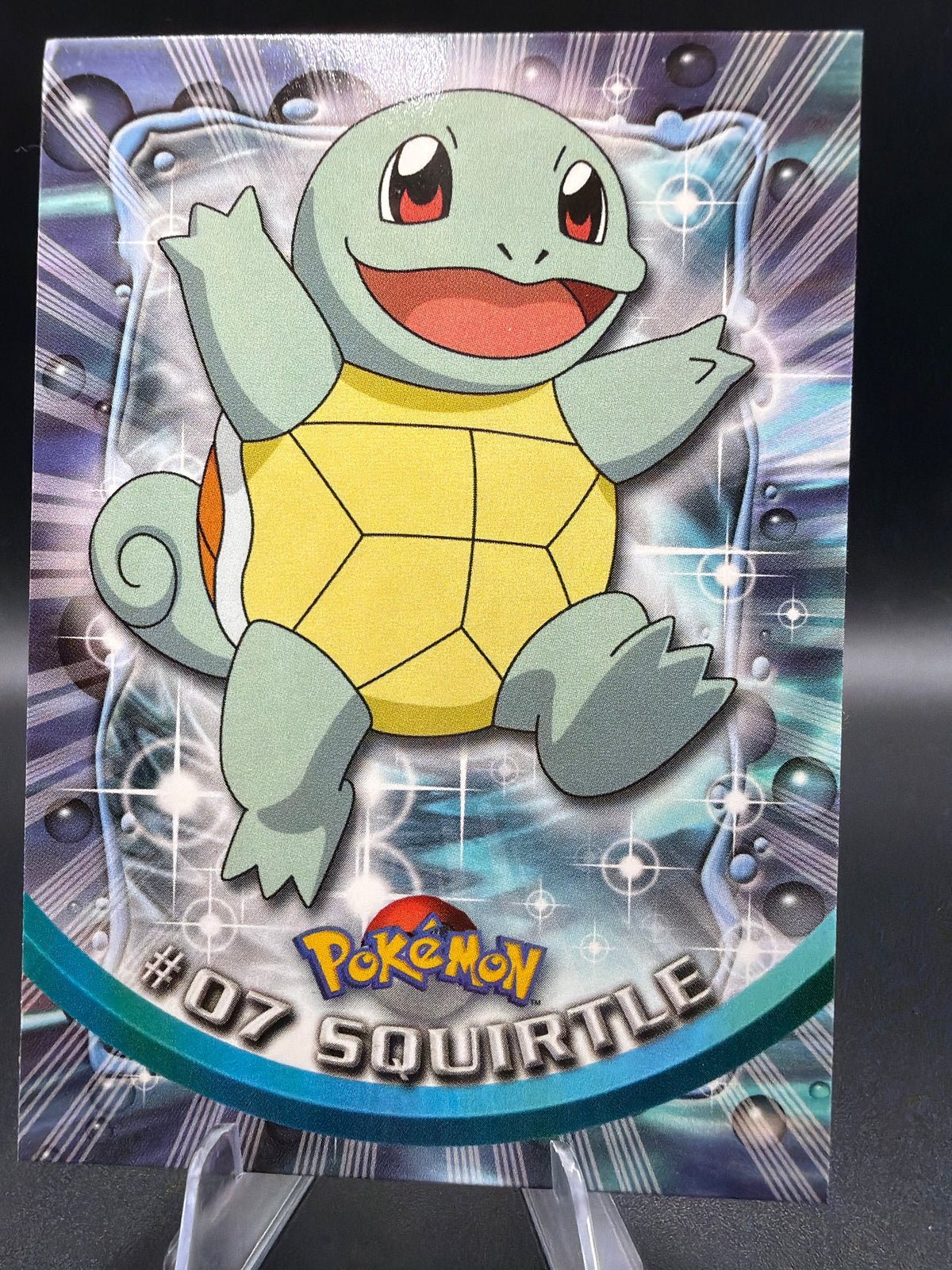 Pokémon: Squirtle- #07 - Topps TV Animation Edition