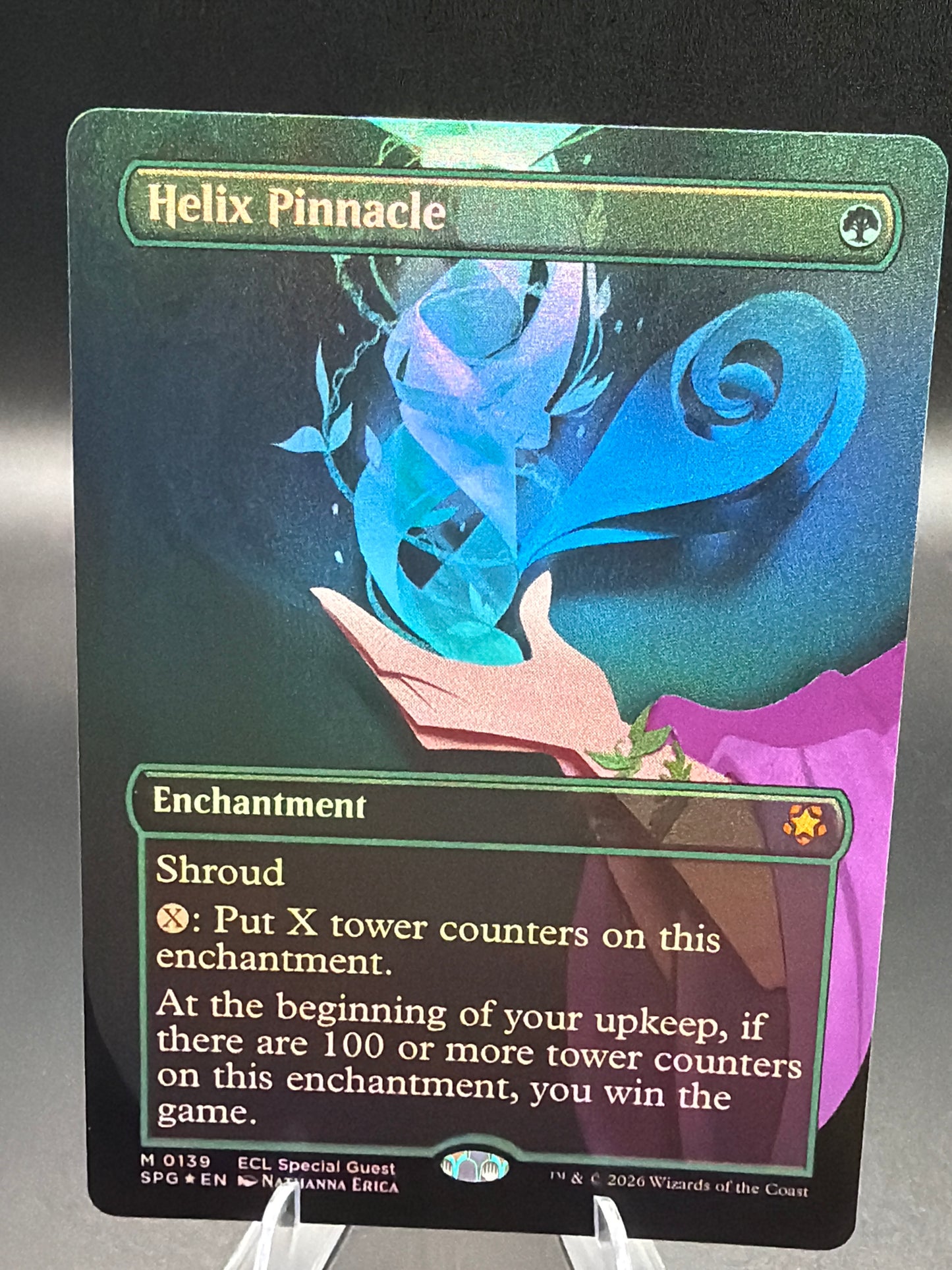 MTG TCG: Helix Pinnacle (Borderless) -M 0139- Special Guests (SPG)