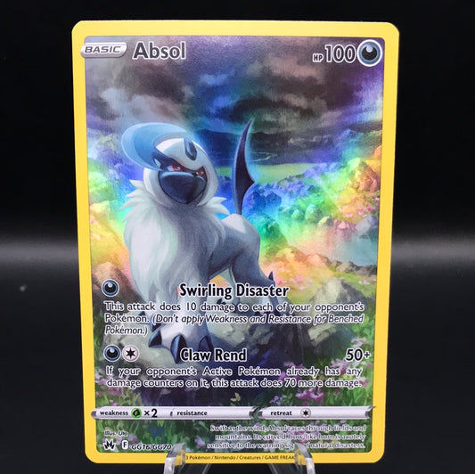 Pokémon TCG: 2023 Absol GG16/GG70 SWSH: Crown Zenith Galarian Gallery