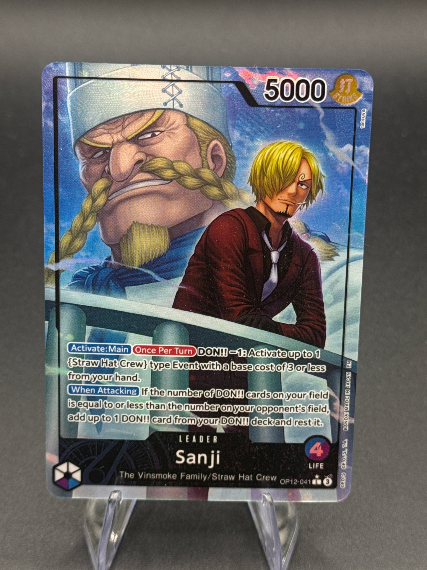 One Piece TCG: Sanji OP12-041 Legacy of the Master