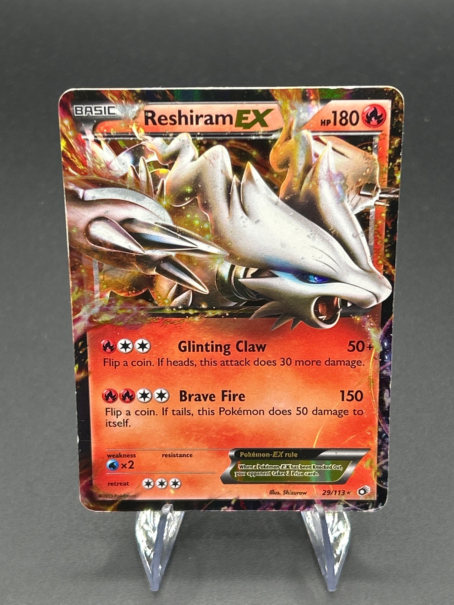 Pokémon TCG: 2013 Reshiram EX - 29/113 - Next Destinies