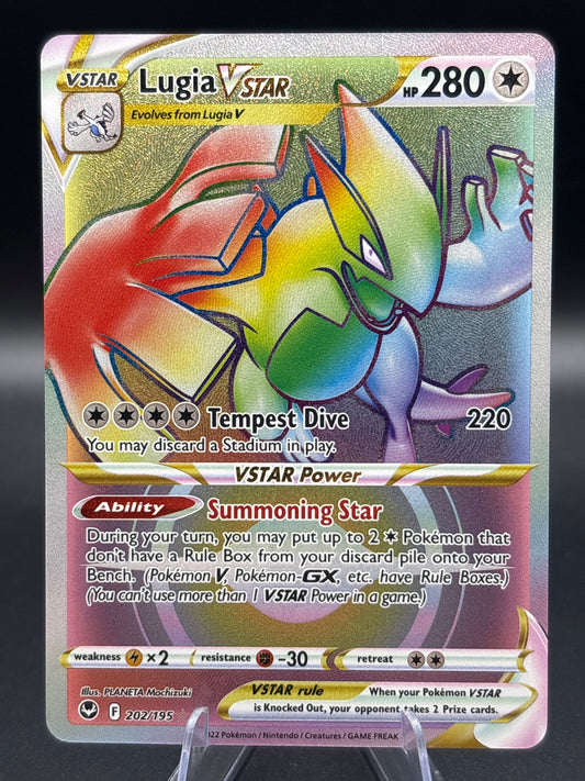 Pokémon TCG: 2022 Lugia VSTAR - 202/195  - SWSH: Silver Tempest