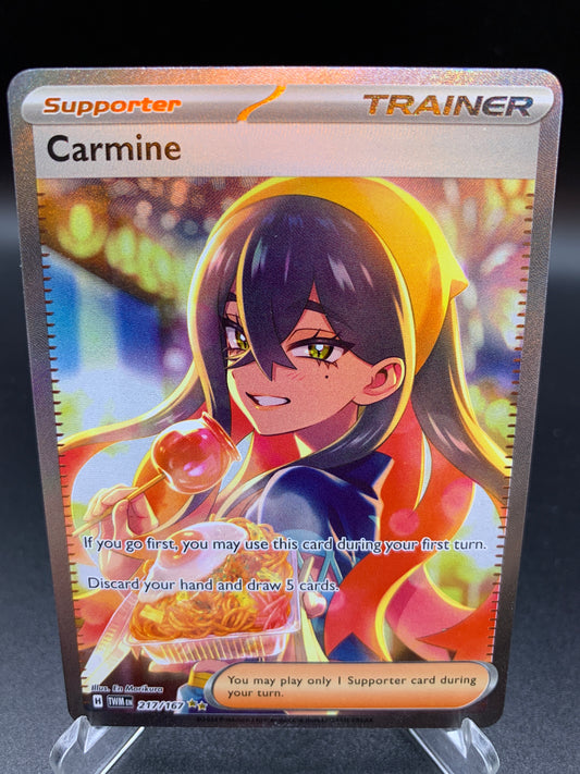 Pokémon TCG: 2024 Carmine 217/167 S&V: Twilight Masquerade