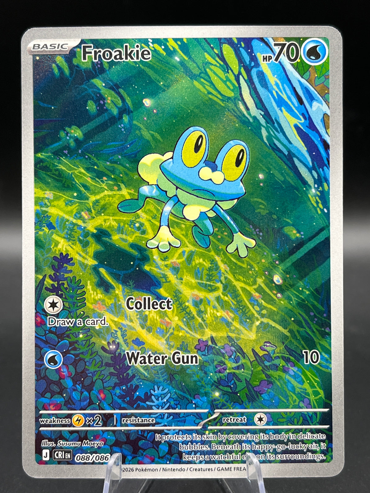 Pokémon TCG: 2026 Froakie 088/086 - ME04: Chaos Rising