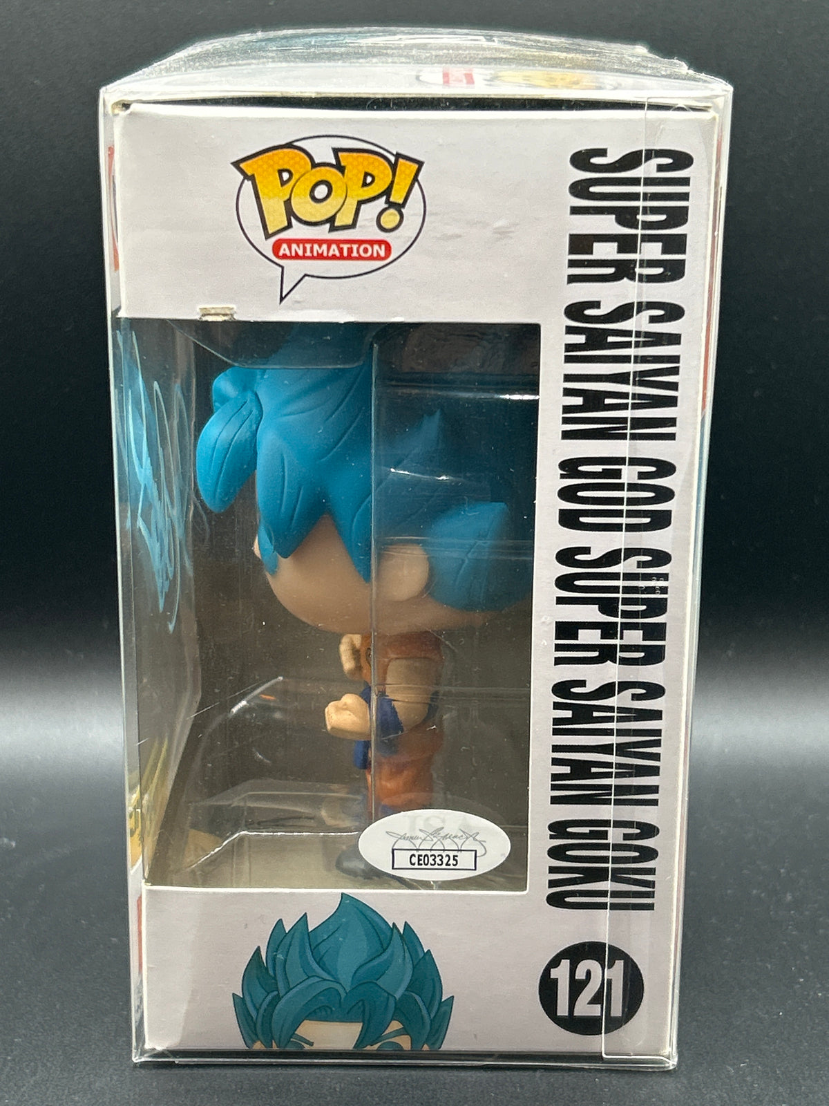 Auto Funko PoP! Anime: Dragonball Z Resurrection F - Super Sayian God Super Sayian Goku (Hot Topic Exclusive)