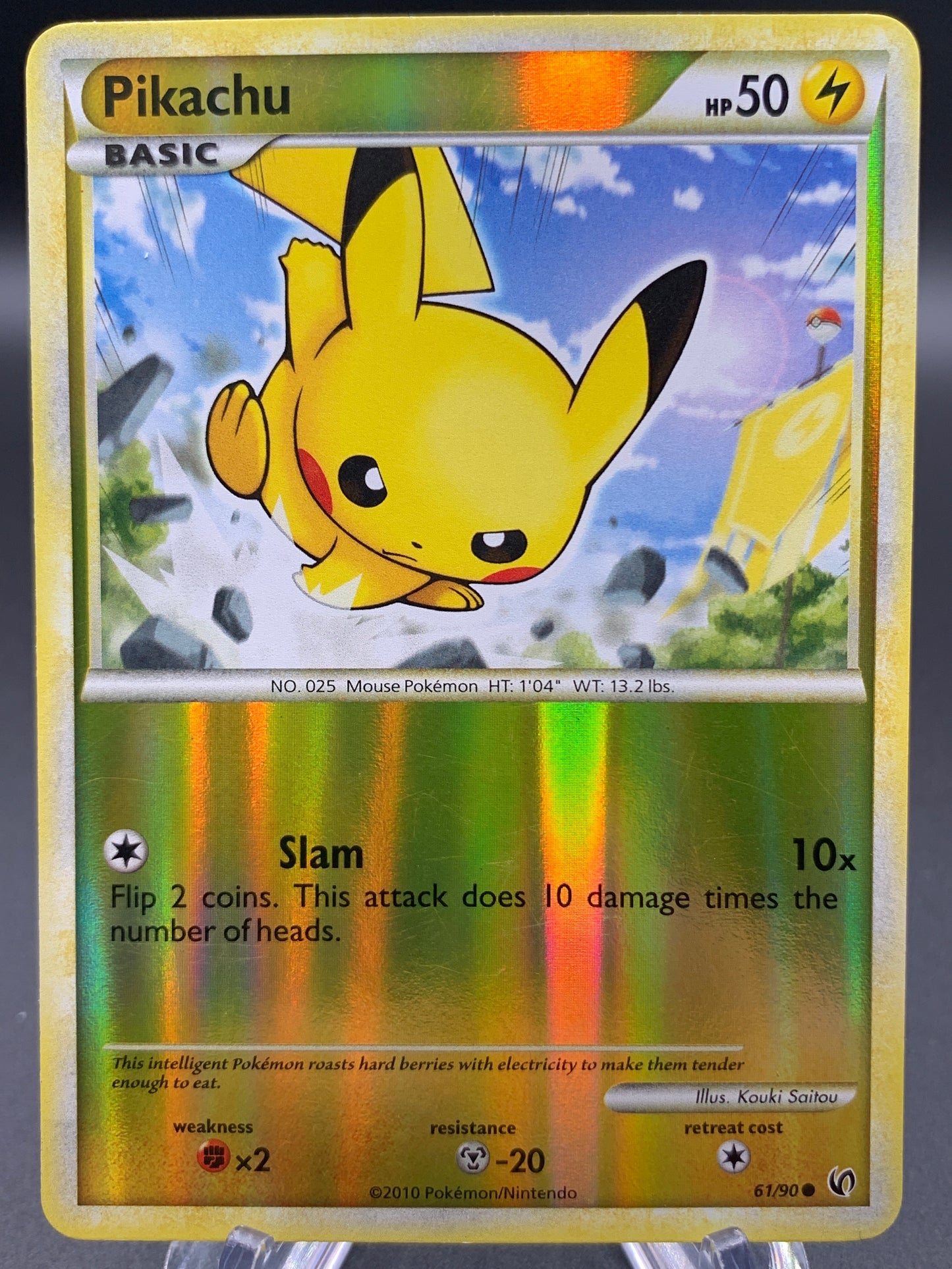 Pokémon TCG: 2010 Pikachu - 61/90 - UD: Undaunted
