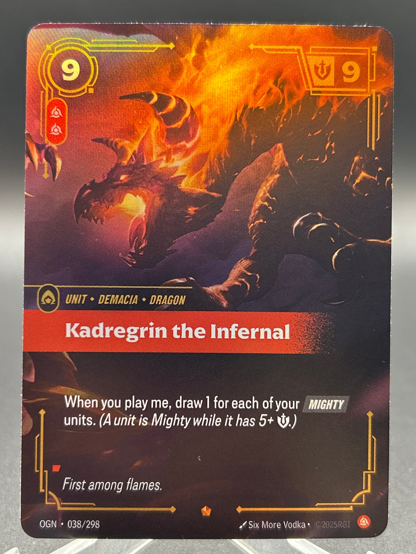 Riftbound TCG: Kadregrin the Infernal - 038/298 - OGN: Origins