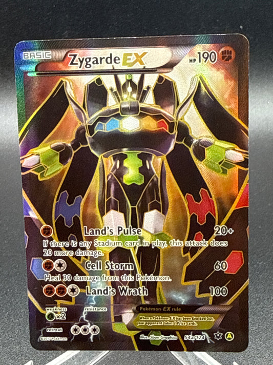 Pokémon TCG: 2017 Zygarde EX - 54a/124 - Alternate Art Promos