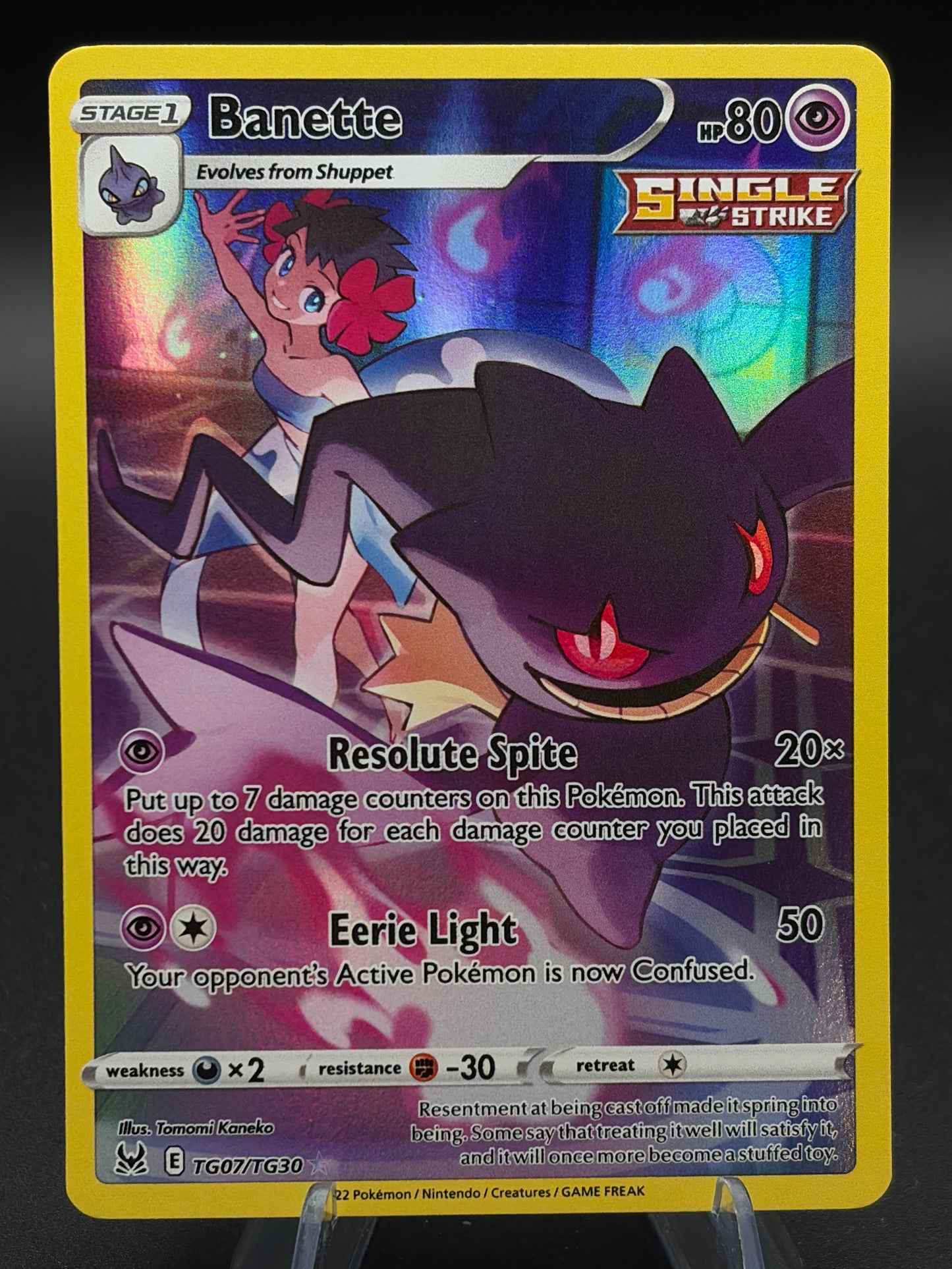 Pokémon TCG: 2022 Banette TG07/TG30 SWSH: Lost Origin Trainer Gallery