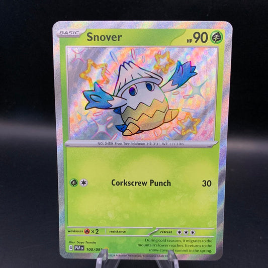 Pokémon TCG: 2024 Snover 100/091 S&V Paldean Fates Baby Shiny