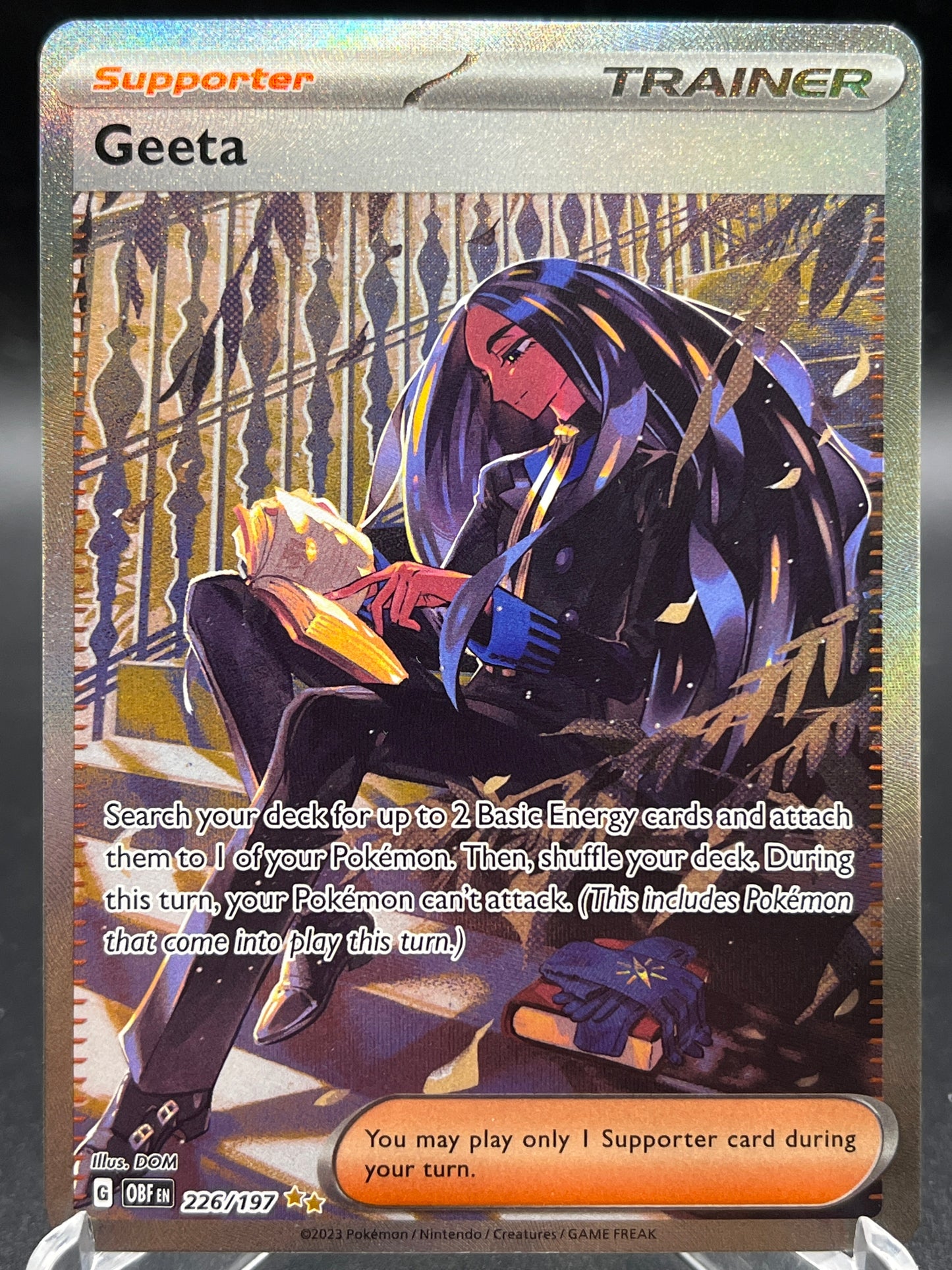 Pokémon TCG: 2023 - Geeta - 226/197 - SV: Obsidian Flames