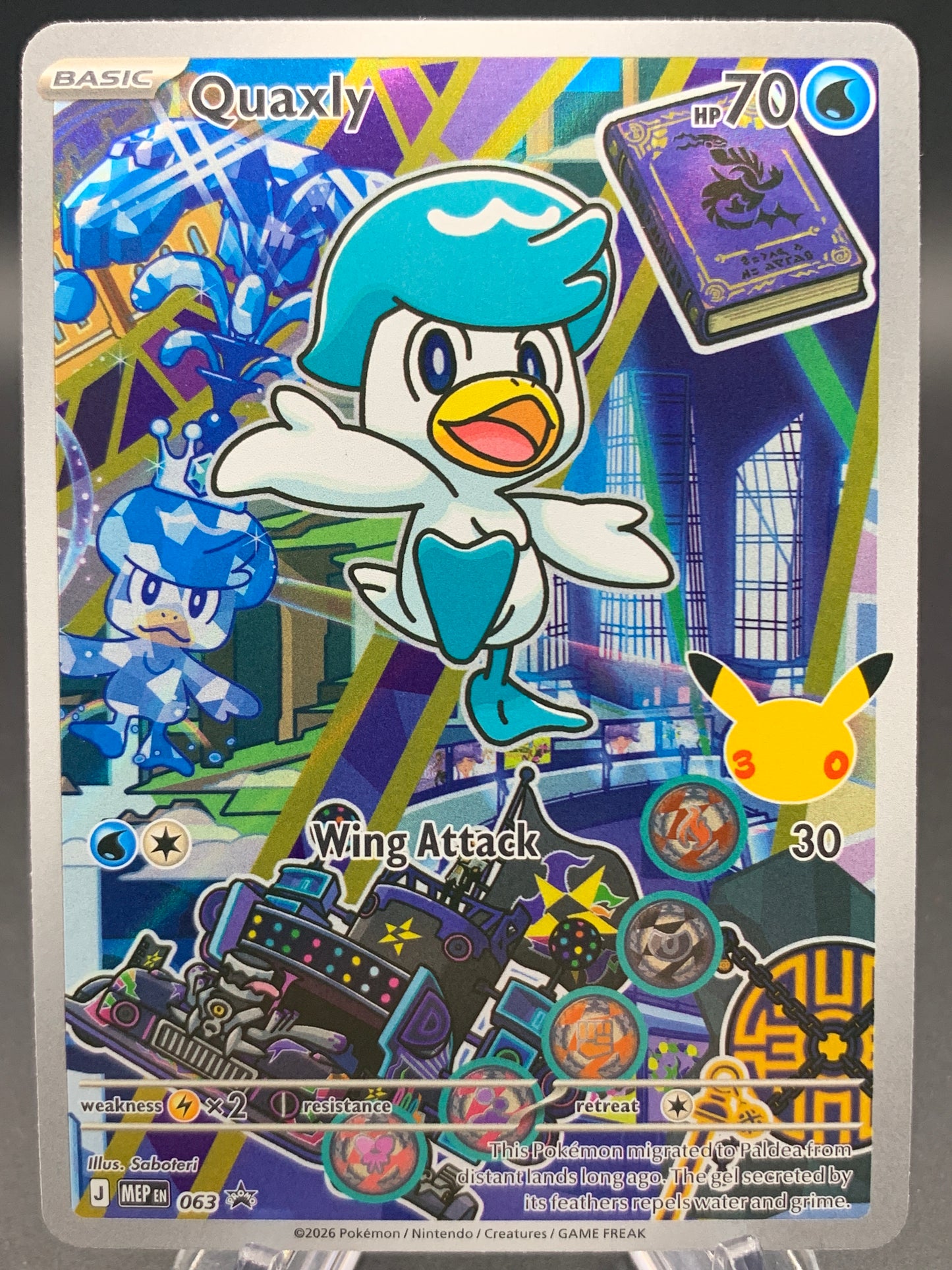 Pokémon TCG: 2026 Quaxly - #063 - ME: Mega Evolution Promos