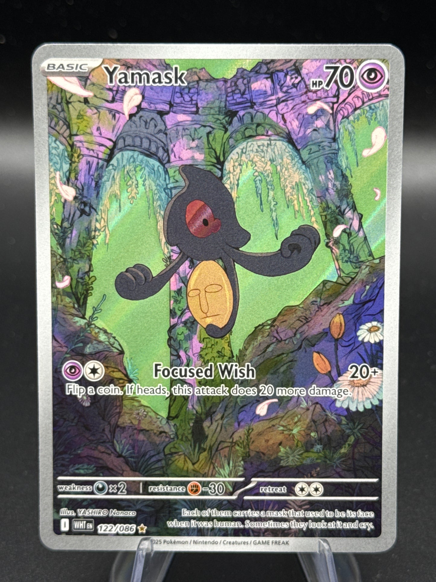 Pokémon TCG: 2025 Yamask 122/086 SV: White Flare