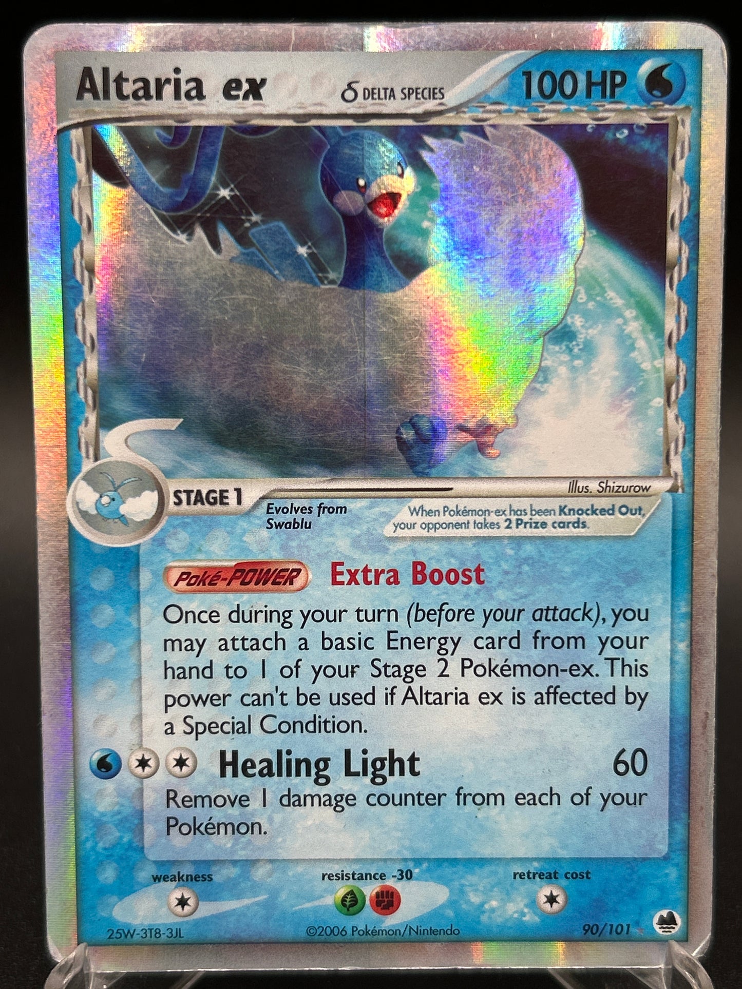 Pokémon TCG: 2006 Altaria ex (Delta Species) - 90/101 - Dragon Frontiers Holo