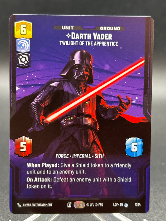 Star Wars TCG: Darth Vader - Twilight of the Apprentice (Prestige) - Legends of the Force (LOF)