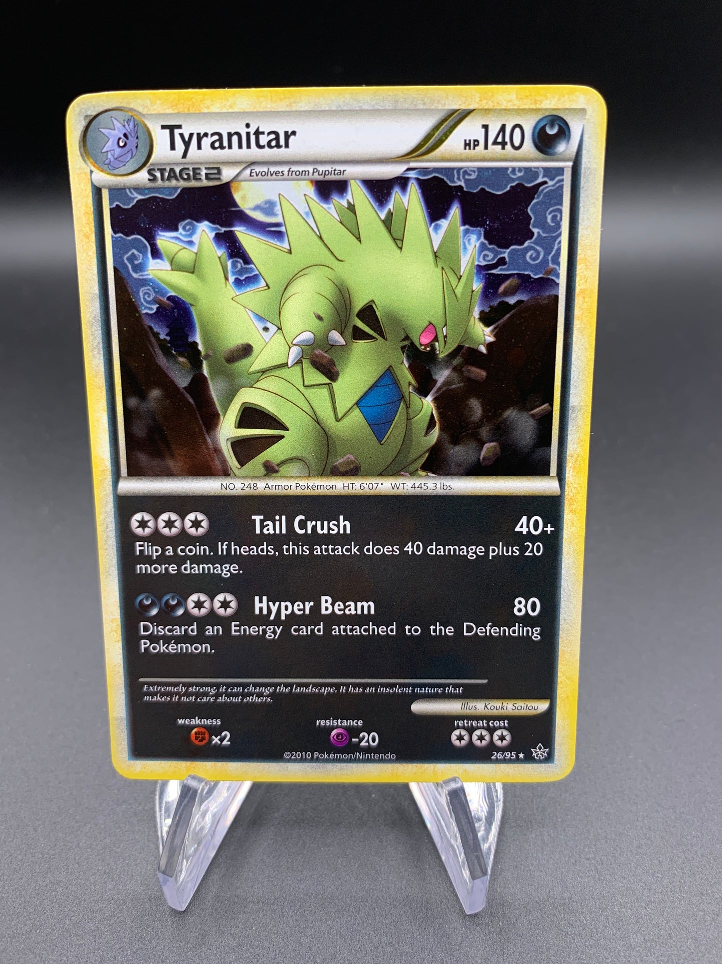 Pokémon TCG: 2010 Tyranitar - 26/95 - UL: Unleashed
