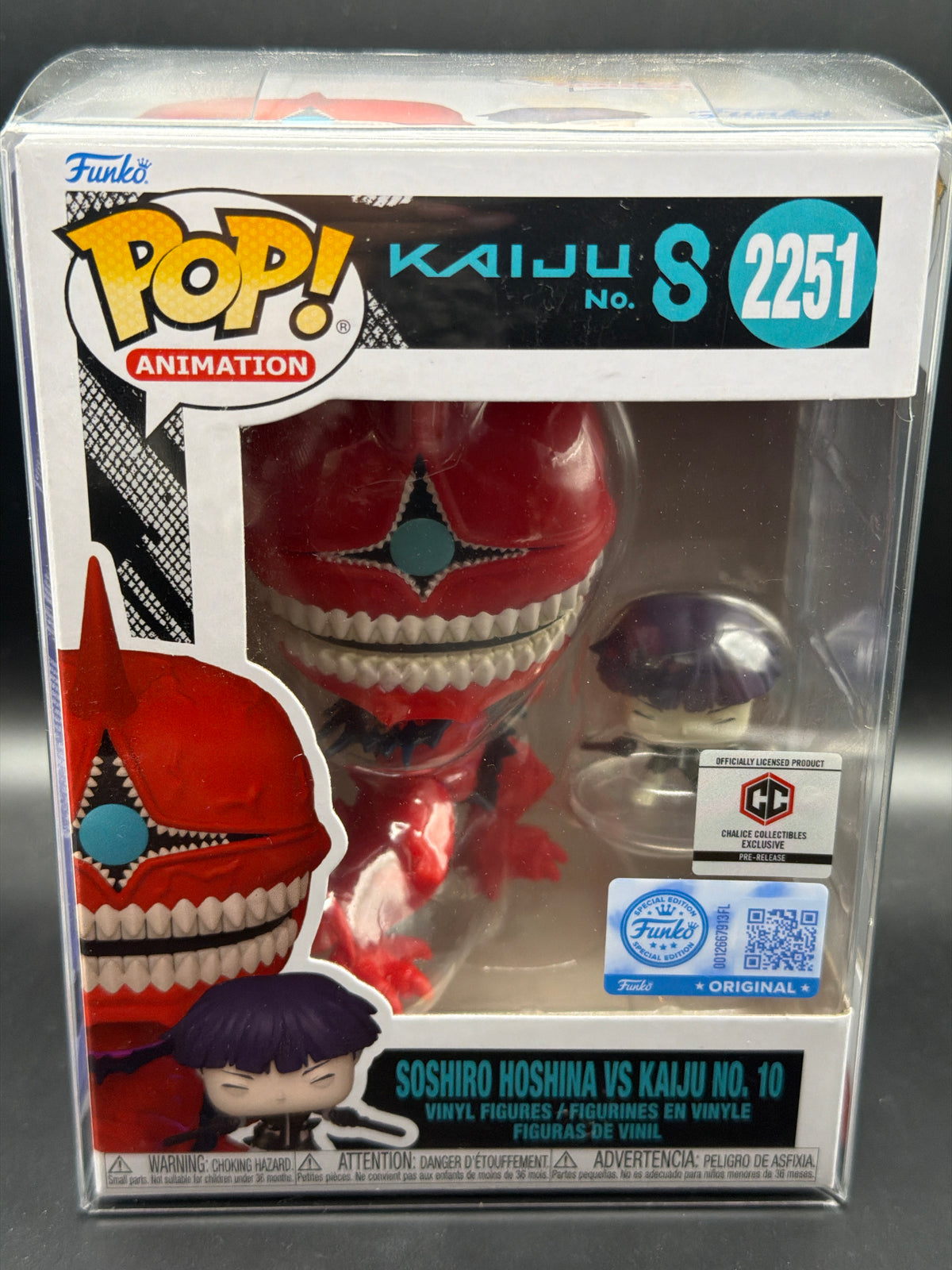 Funko PoP! Animation: Kaiju No.8 - Soshiro Hoshina VS Kaiju NO.10 - 2251