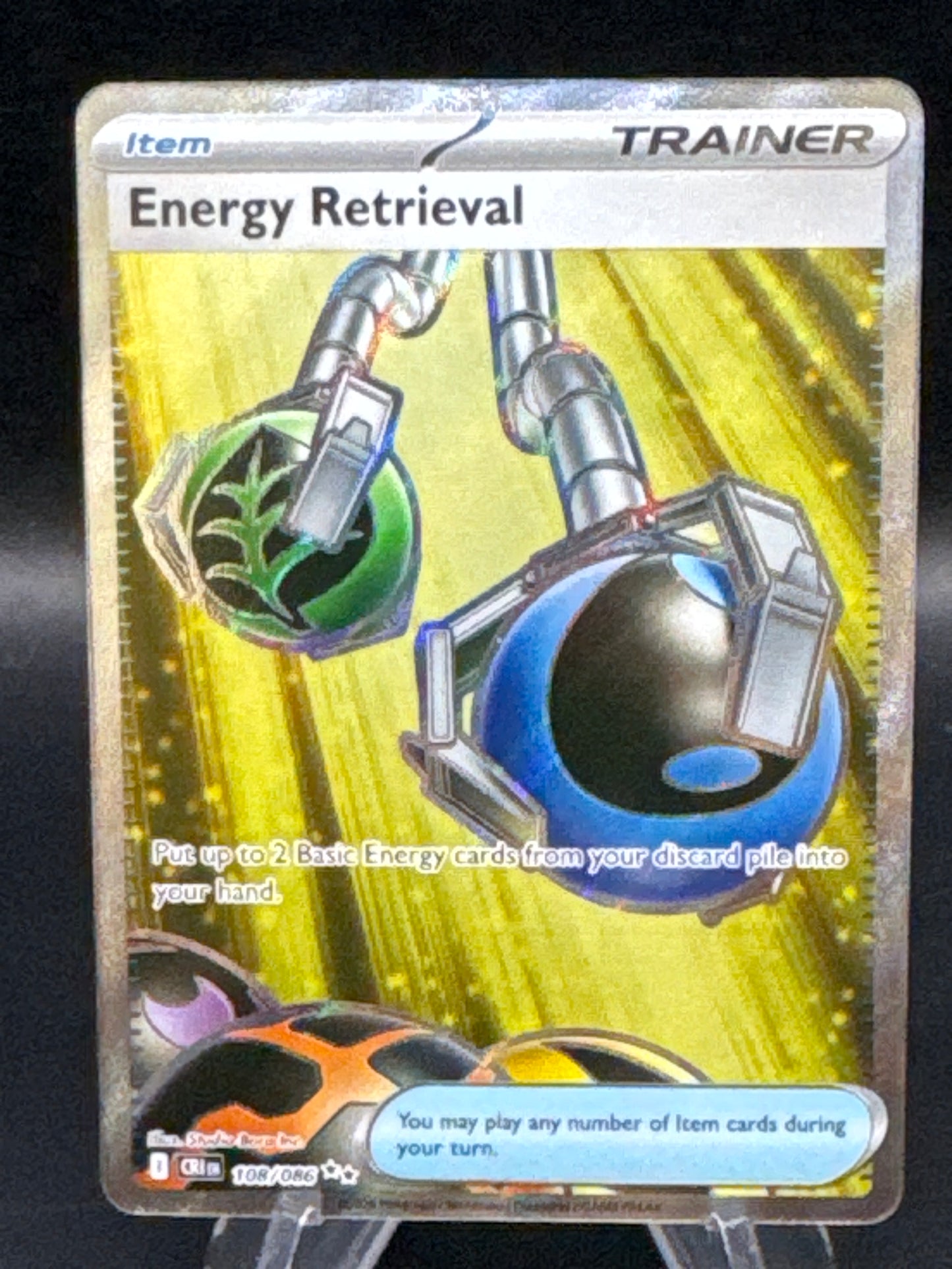 Pokémon TCG: 2026 Energy Retrieval - 108/086 - ME04: Chaos Rising