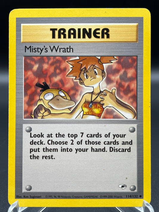 Pokémon TCG: 2000 Misty's Wrath 114/132 - Gym Heroes