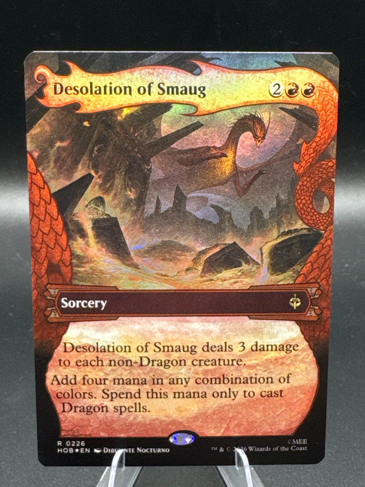 MTG TCG: 2026 Desolation of Smaug (Showcase) - 0226 - The Hobbit (HOB)
