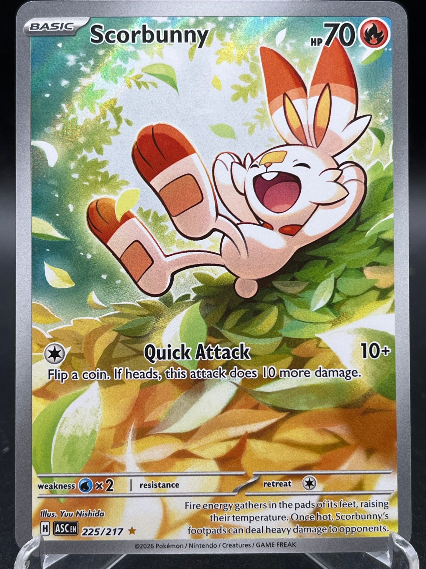 Pokémon TCG: 2026 Scorbunny- 225/217 - ME: Ascended Heroes