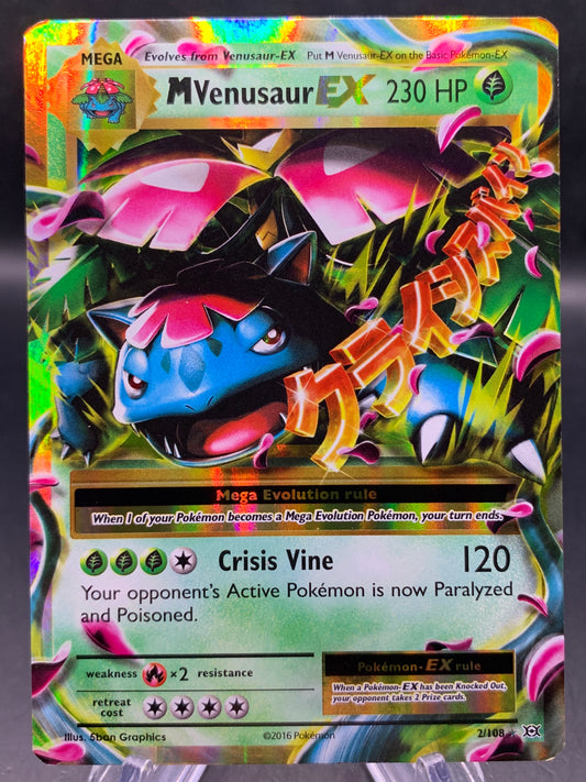Pokémon TCG: 2016 M Venusaur EX - 2/108 - XY: Evolutions