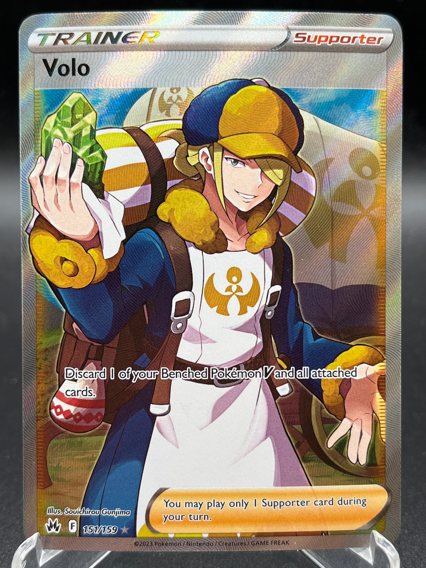 Pokémon TCG: 2023 Volo (Full Art) 151/159 - Crown Zenith (CRZ)