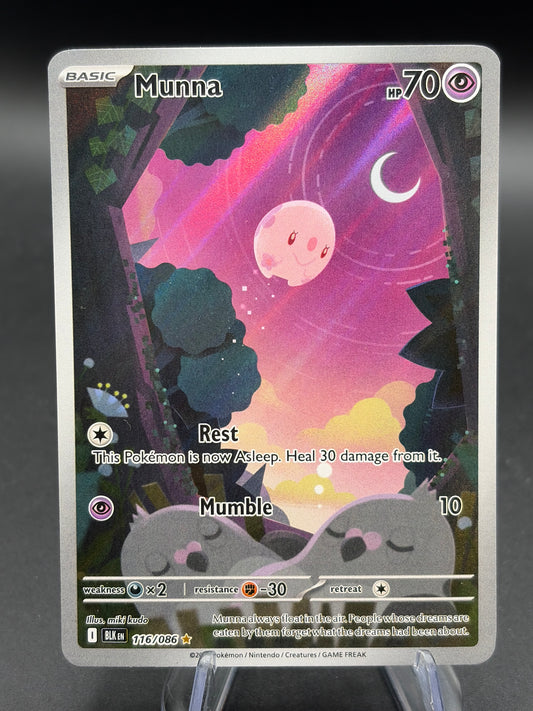 Pokémon TCG: 2025 Munna - 116/086 - SV: Black Bolt