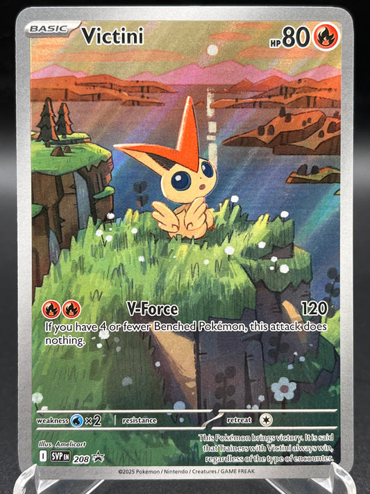 Pokémon TCG: 2025 Victini - #208 - SV: Scarlet & Violet Promo