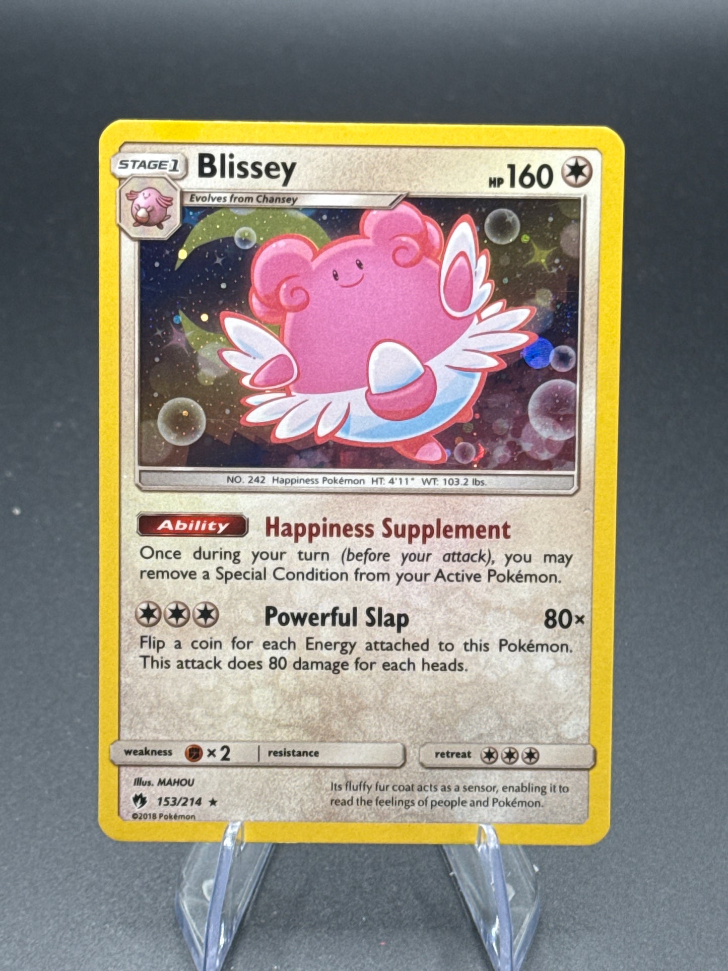 Pokémon TCG: Blissey - 153/214 (Cosmos Holo) - Miscellaneous Cards & Products