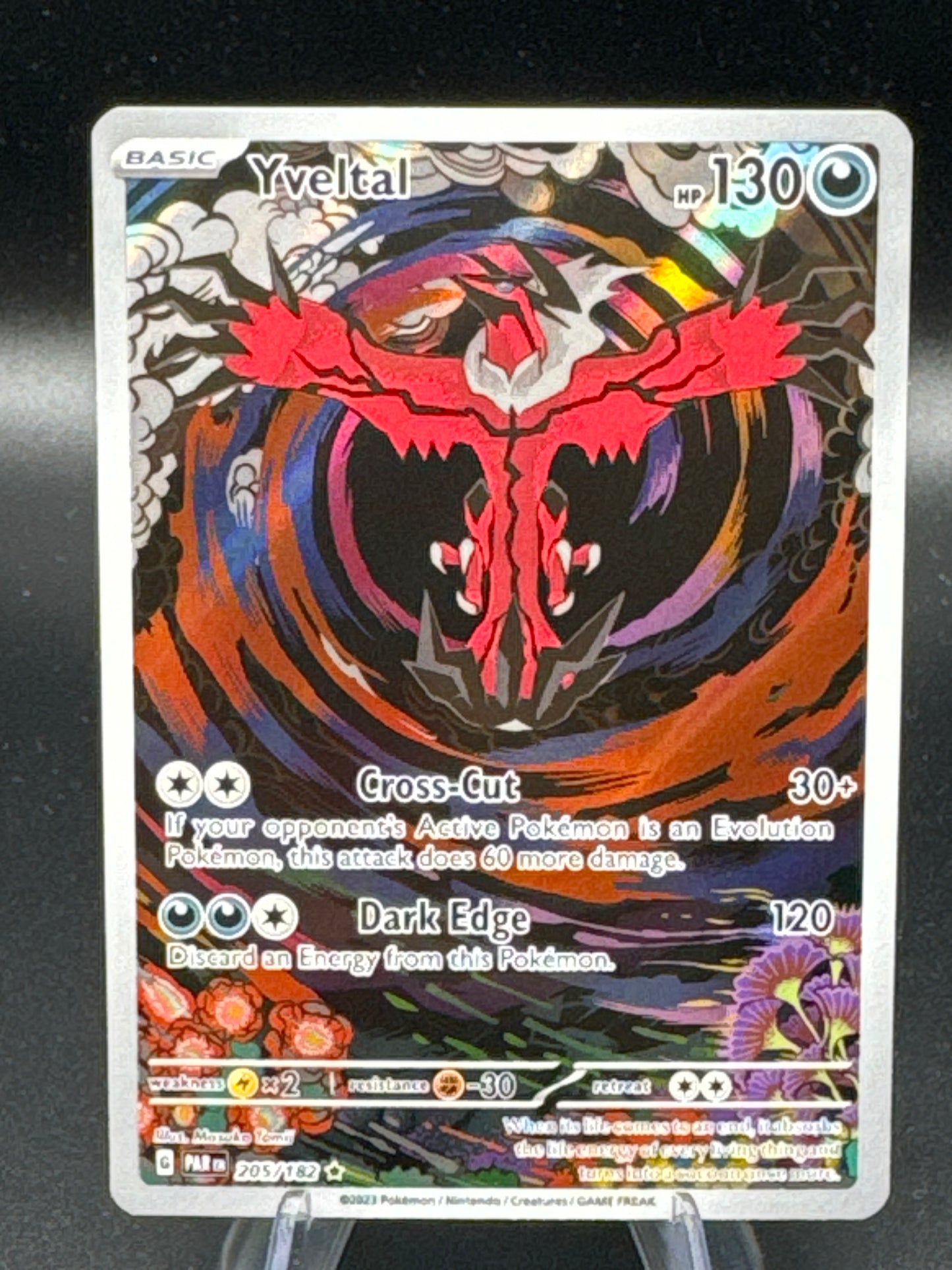 Pokémon TCG: 2023 Yveltal - 205/182 - S&V Paradox Rift