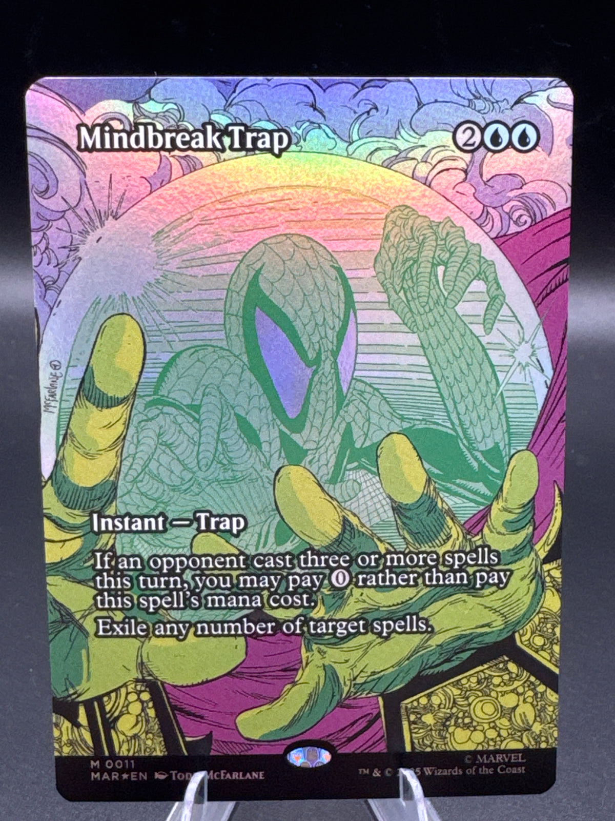 MTG TCG: 2025 Mindbreak Trap (Borderless) Foil) - 0011 - Marvel Universe Eternal-Legal (MAR)