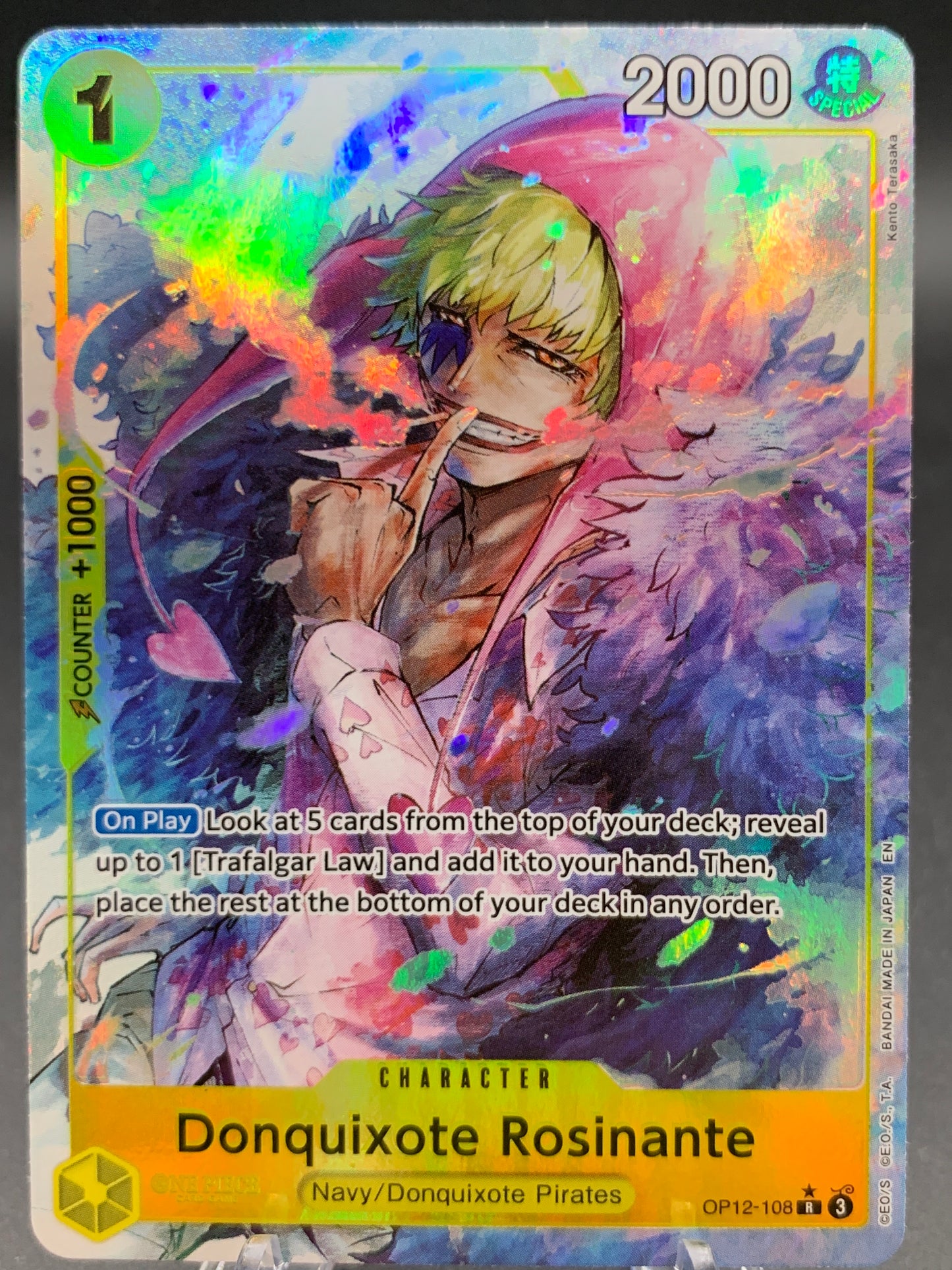 One Piece TCG: Donquixote Rosinante (108) (Alternate Art) - Legacy of the Master (OP12)