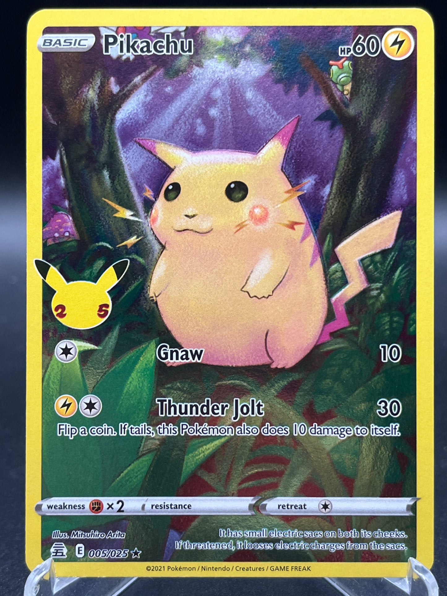 Pokémon TCG: 2021 Pikachu - 005/025 - Celebrations