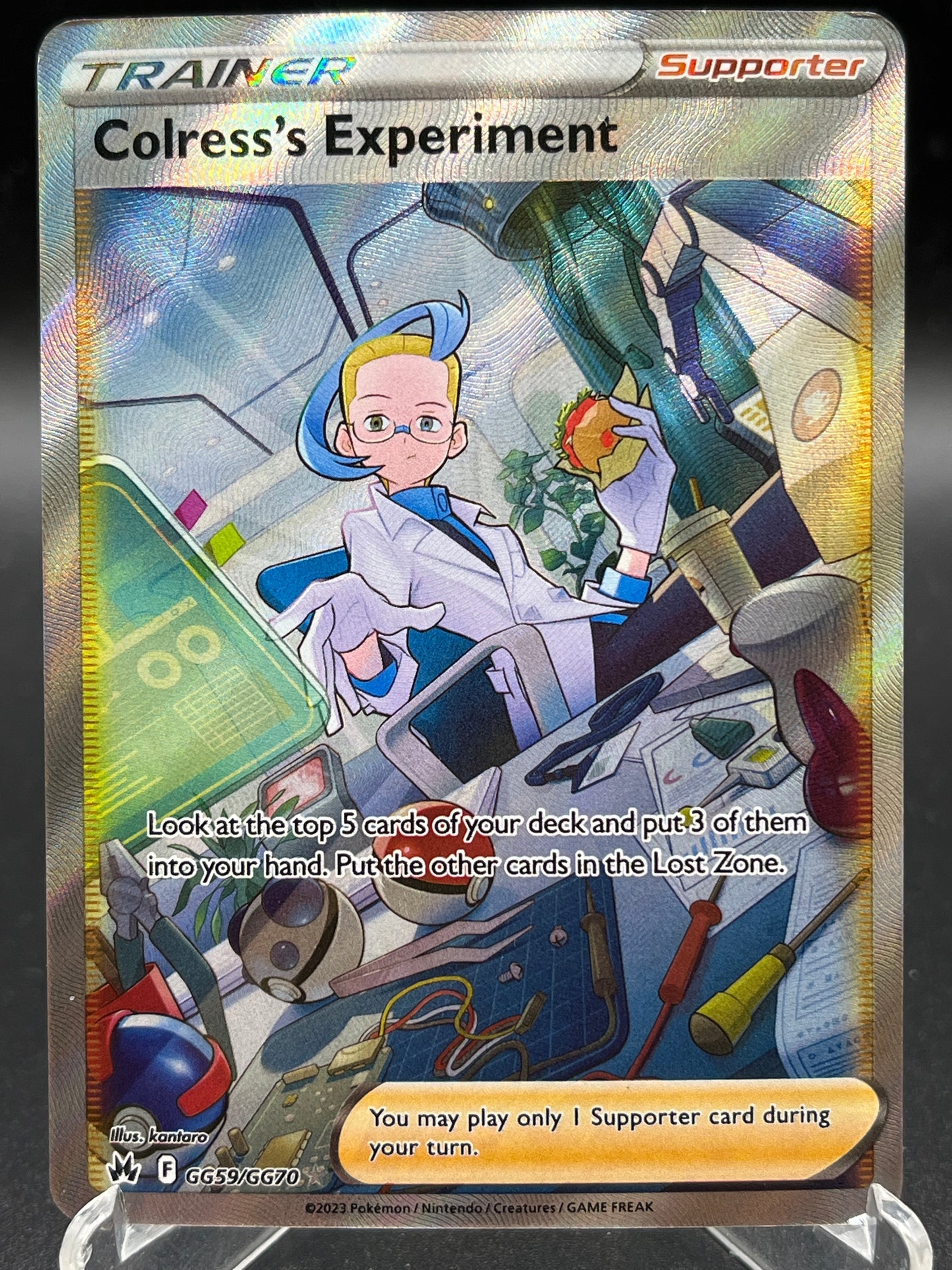 Pokémon TCG: 2023 Colress’s Experiment GG59/GG70 SWSH: Crown Zenith Galarian Gallery