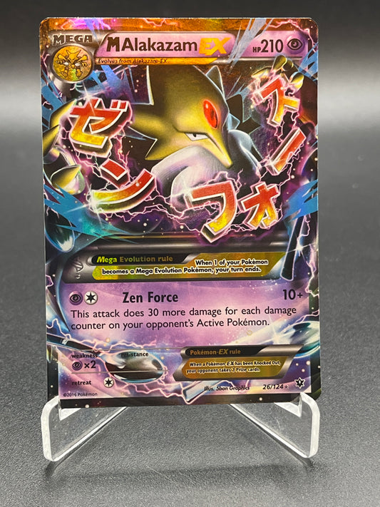 Pokémon TCG: 2016 M Alakazam Ex 26/124 XY: Fates Collide