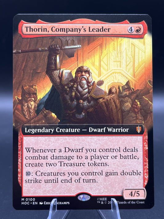 Magic The Gathering: 2026 Thorin, Company's Leader (Extended Art) - The Hobbit: Eternal-Legal