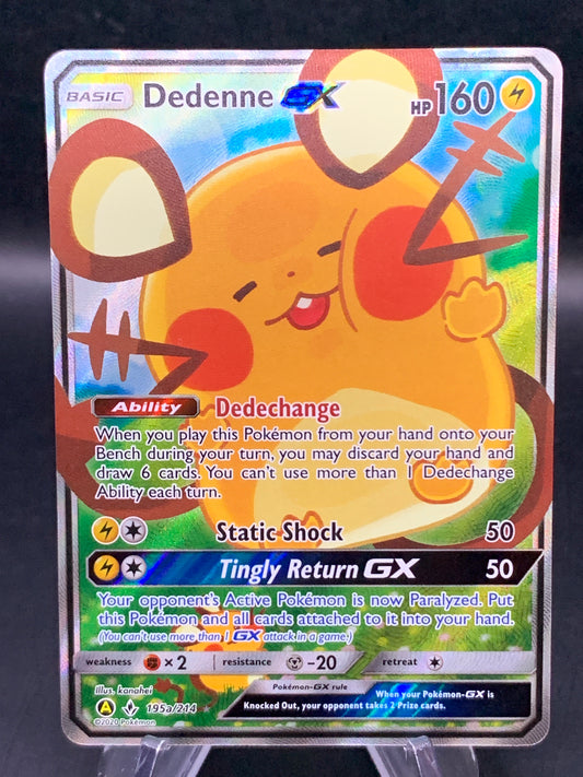 Pokémon TCG: 2020 Dedenne GX  - 195a/214 - Alternate Art Promos