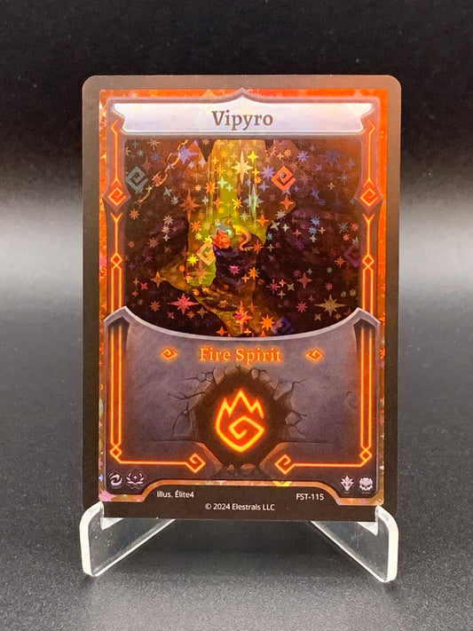 Elestrals TCG: Vipyro (Holo) - Divine Champions: Firestorm (FST)