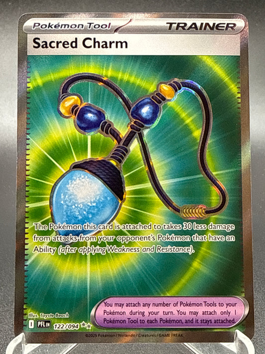 Pokémon TCG: 2025 Sacred Charm 122/094 PFL: Phantasmal Flames