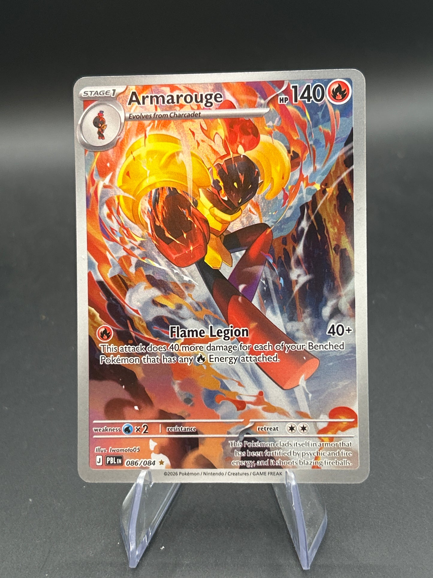Pokémon TCG: 2026 - Armarouge 086/084 - Pitch Black