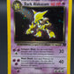 Pokémon TCG: 1999 Dark Alakazam 1/82 Team Rocket DMG
