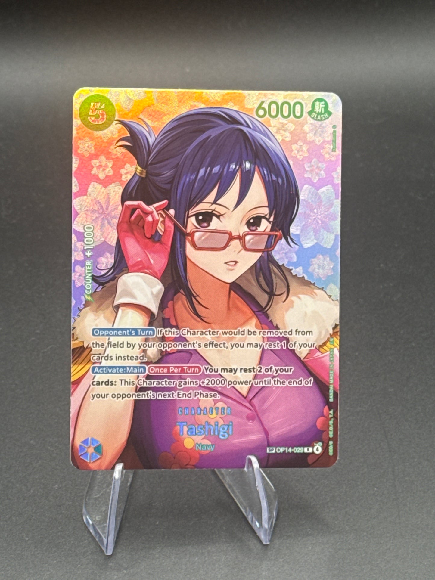 One Piece TCG:  Tashigi OP14-029 - The Time of Battle