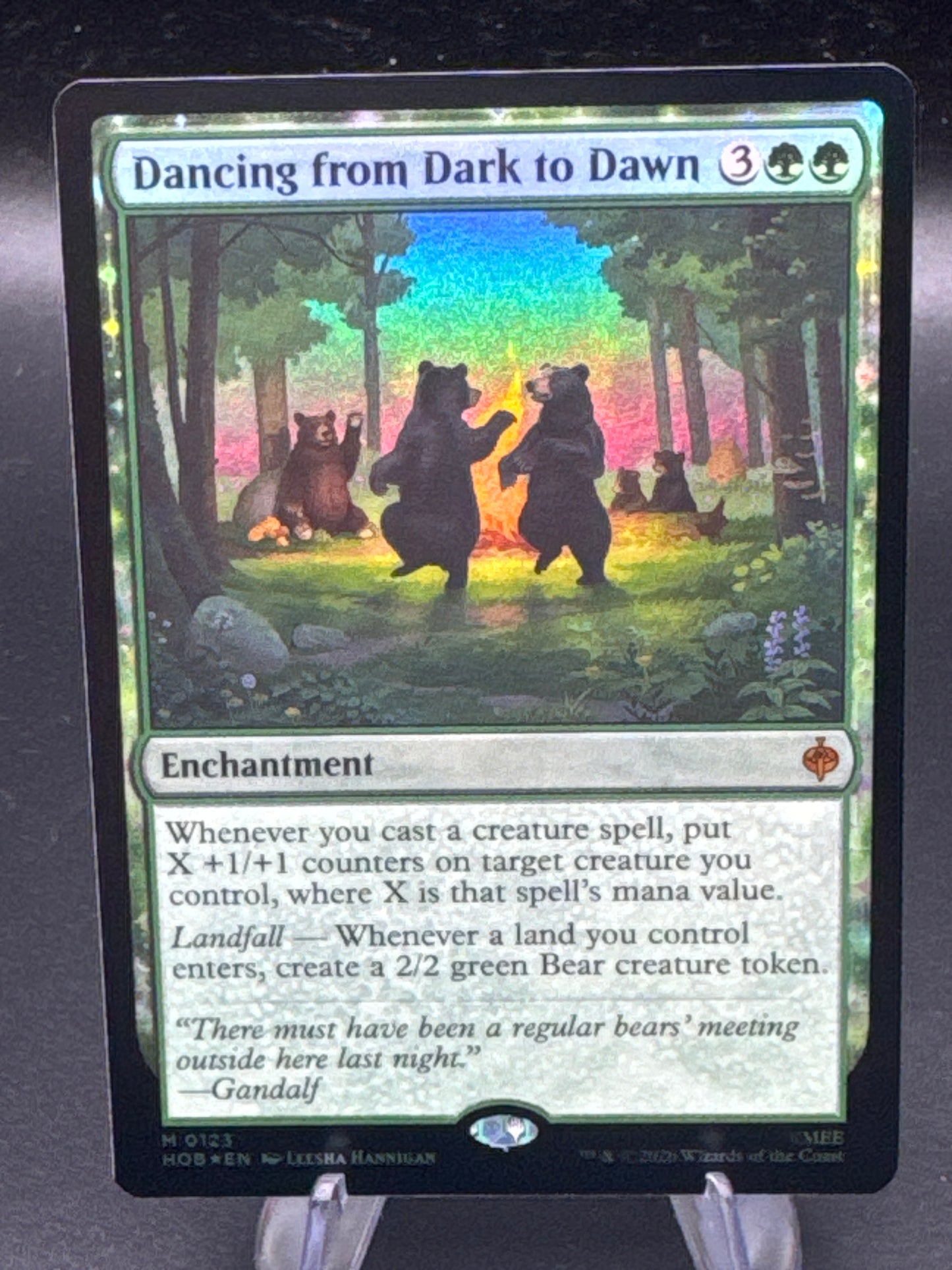 Magic The Gathering: Dancing from Dark to Dawn M 0123 - The Hobbit