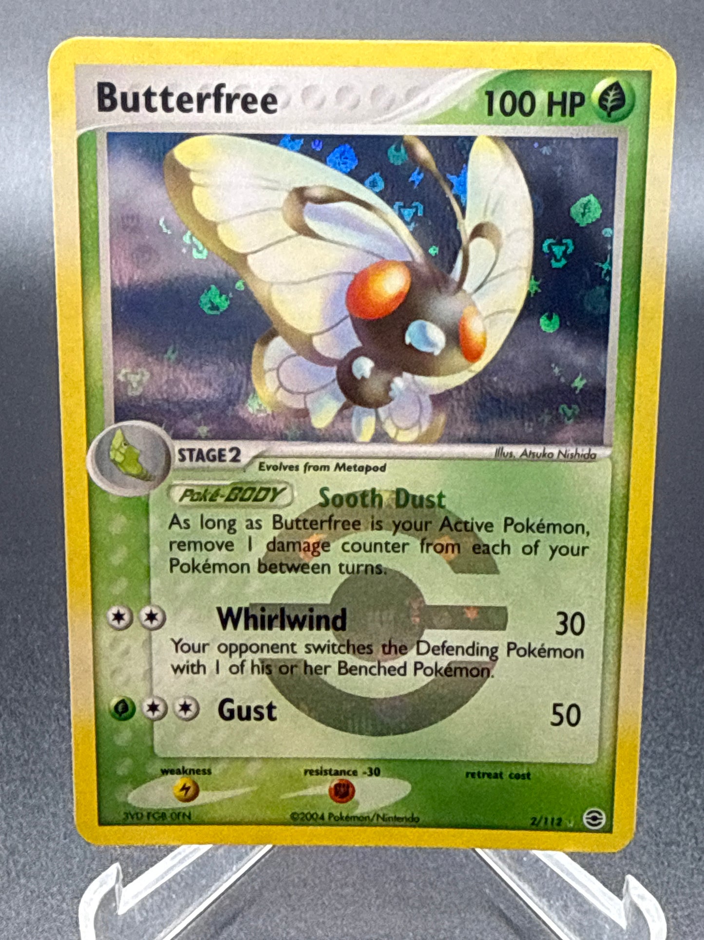 Pokémon TCG: 2004 Butterfree 2/112 FireRed & LeafGreen