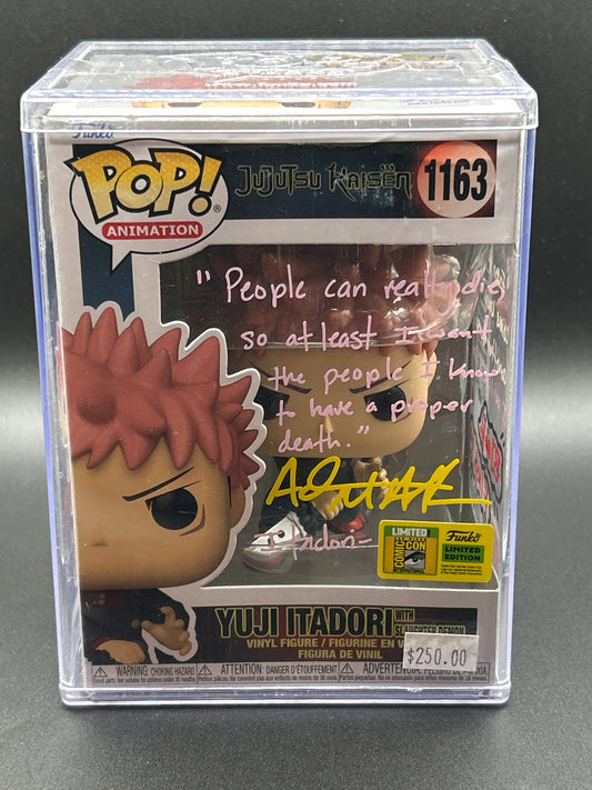 Auto Funko PoP! Animation: Jujutsu Kaisen - Yuji Itadori with Slaughter Demon 1163 - Limited Comic Con