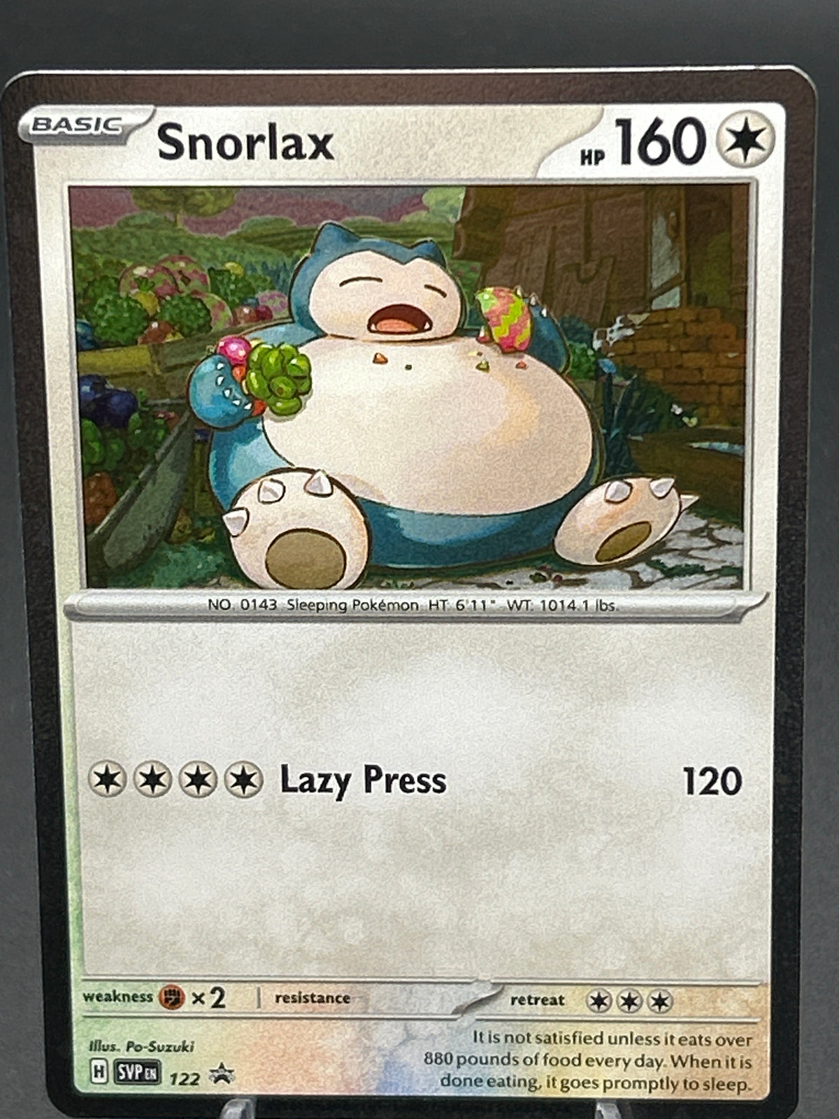 Pokémon TCG: 2024 Snorlax - Promo 122